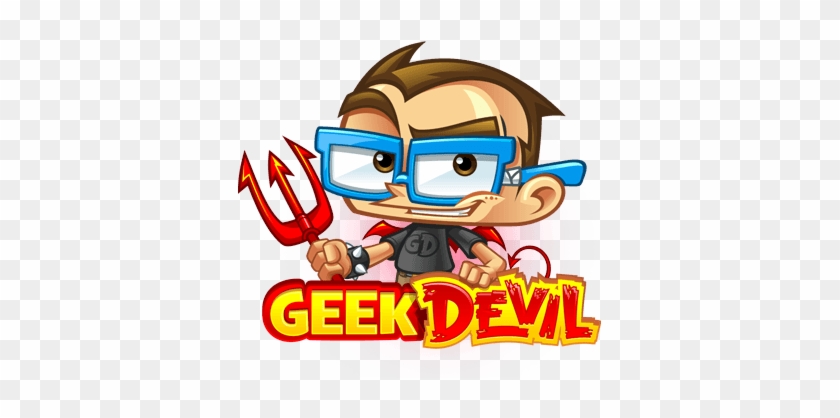 View Portfolio - Mascotte Geek Logo #876972