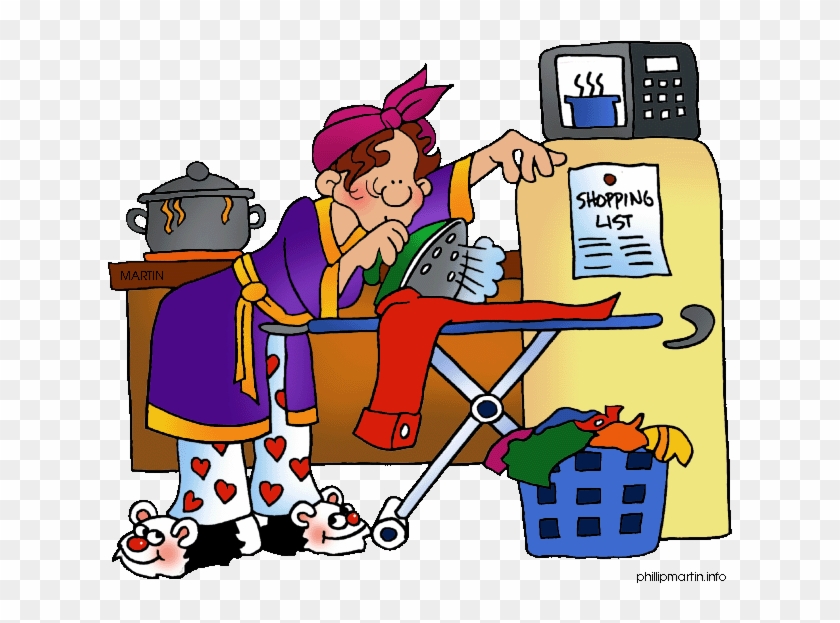 Free Clip Art Housewife - Housewife Cartoon Gif #877017