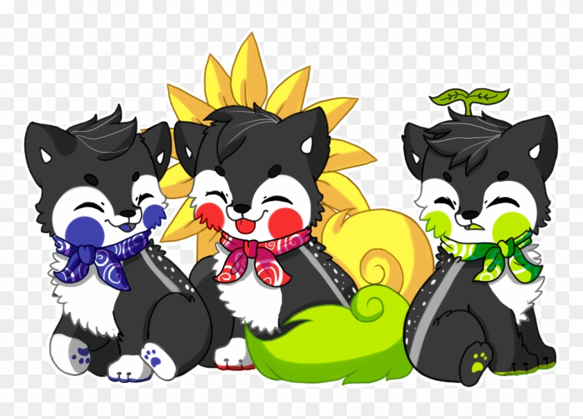 Sushi Dog Commission 2 By Hikariviny - Cartoon #877025