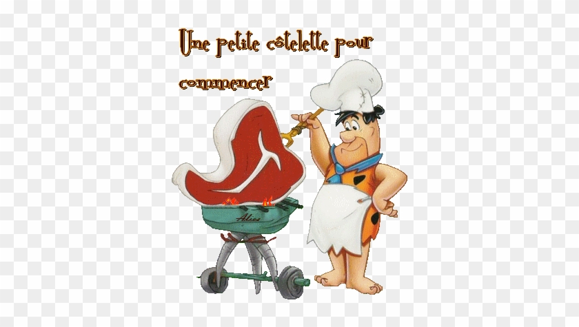 Cartoon Network Clipart Fred Flintstone - Barbecue #877080