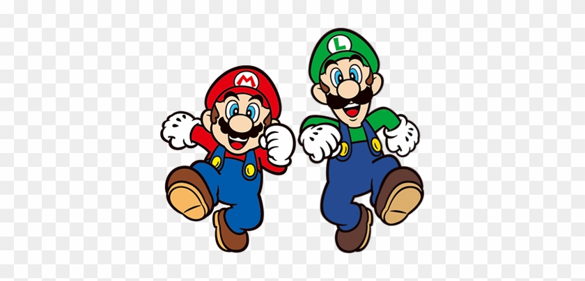Mario And Luigi 2d Render By Banjo2015 - Super Mario Bros 2d #877114