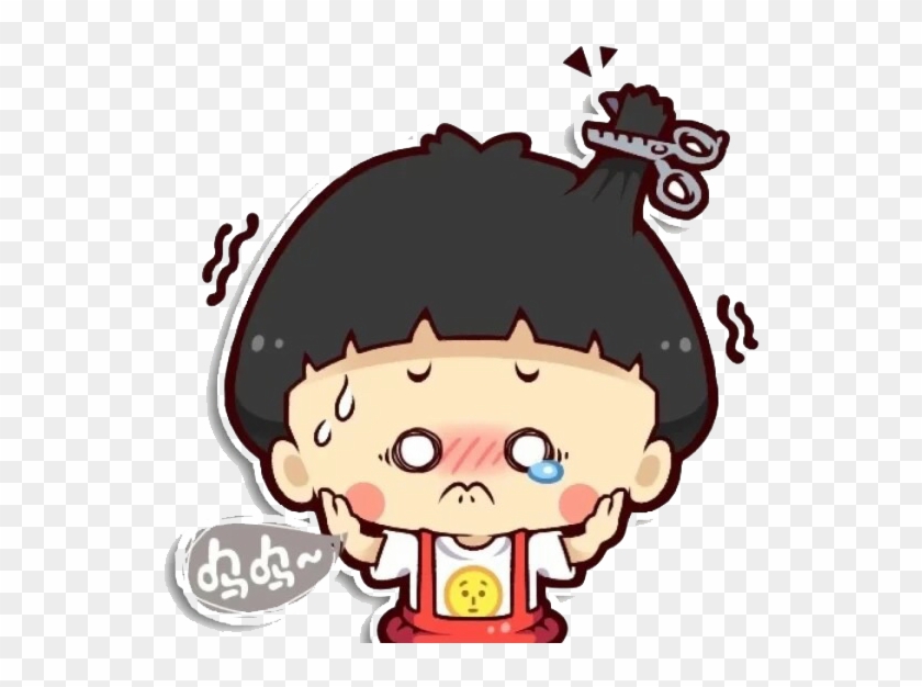 Chibi Maruko Chan Sticker Cartoon Wallpaper - Maruko Chan Stickers #877139