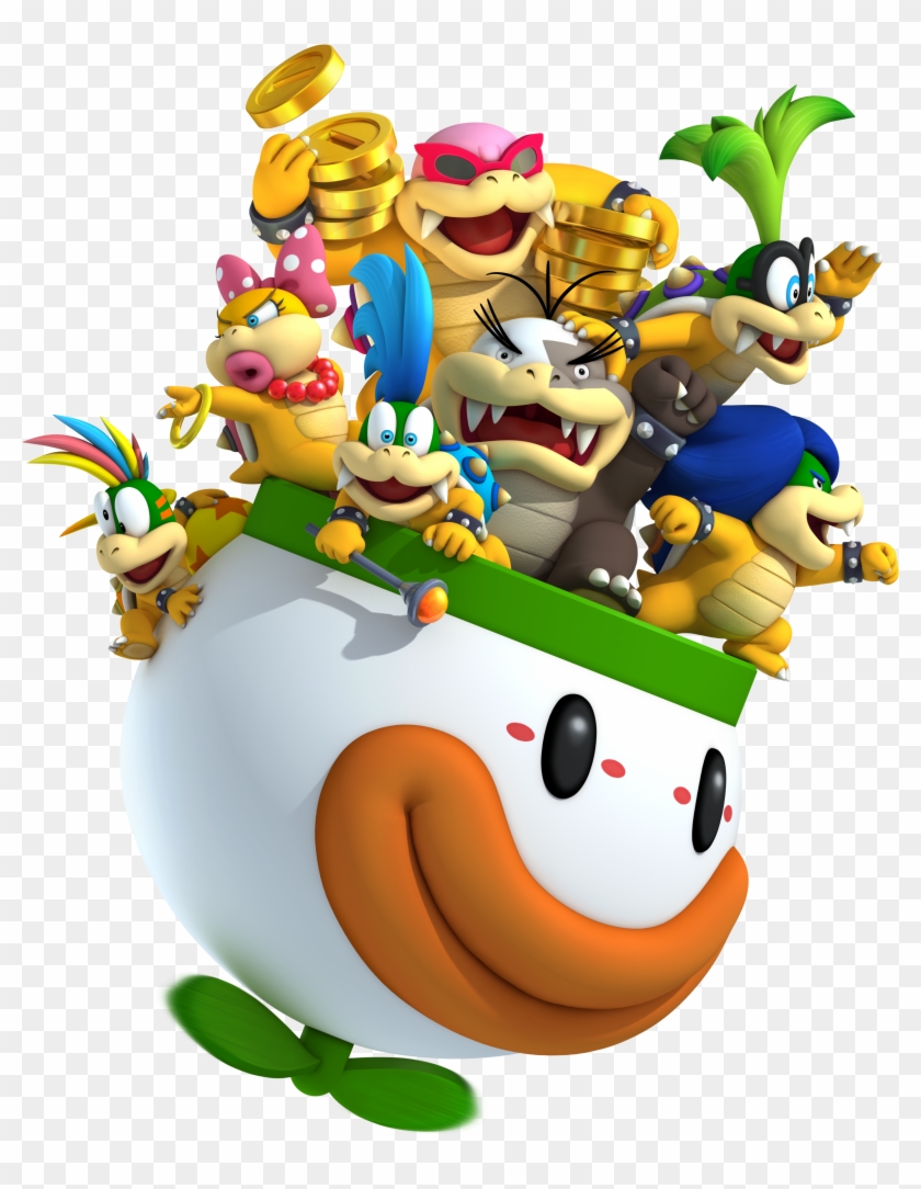 Inspiration Super Mario Bros Clip Art Medium Size - New Super Mario Bros 2 Koopalings #877148