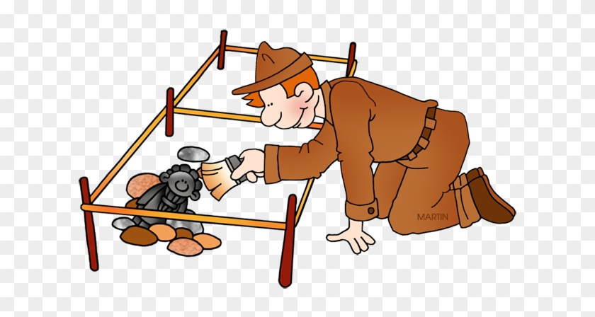 Archaeologist At Dig Site - Archaeology Clipart #877152