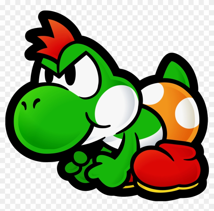 Yoshi - Paper Mario The Thousand Year Door Yoshi #877243