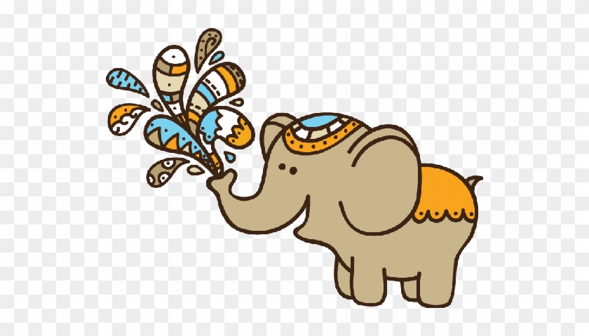 Extremely Inspiration Cute Elephant Clipart Cartoon - Elephant Cute Transparent #877259