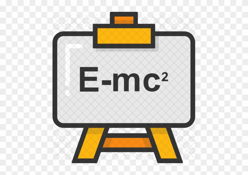 Einstein Law Icon - Physics #877289