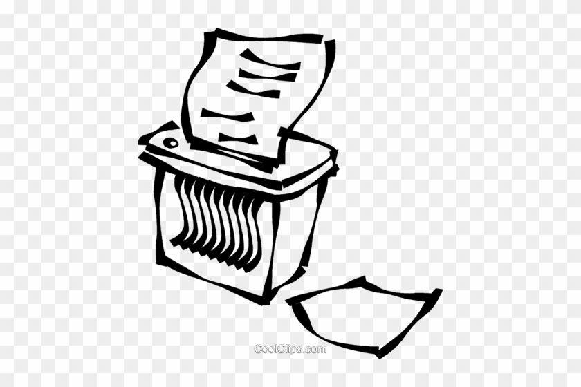 Paper Shredding Machine - Draw A Paper Shredder #877336