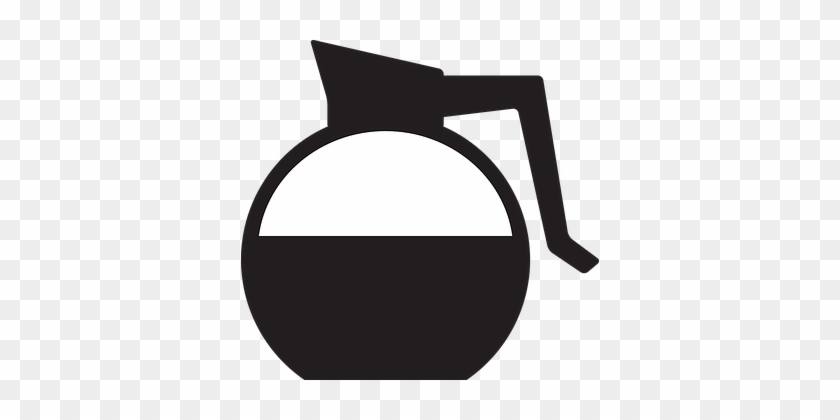 Carafe, Coffee, Diner, Drip, Kitchen - Coffee Pot Clip Art #877438