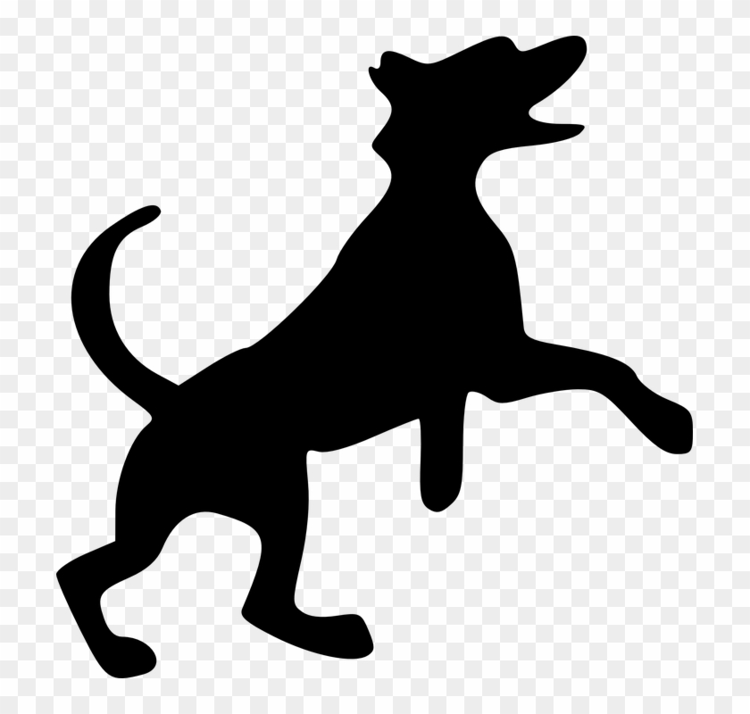 2 Dogs Cliparts 22, Buy Clip Art - Dog Silhouette Clip Art #877464