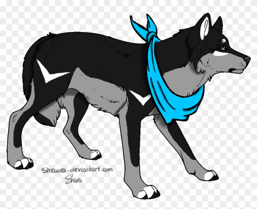 Frost The Wolf/husky Hybrid By Megs1500 - Dog Catches Something #877479