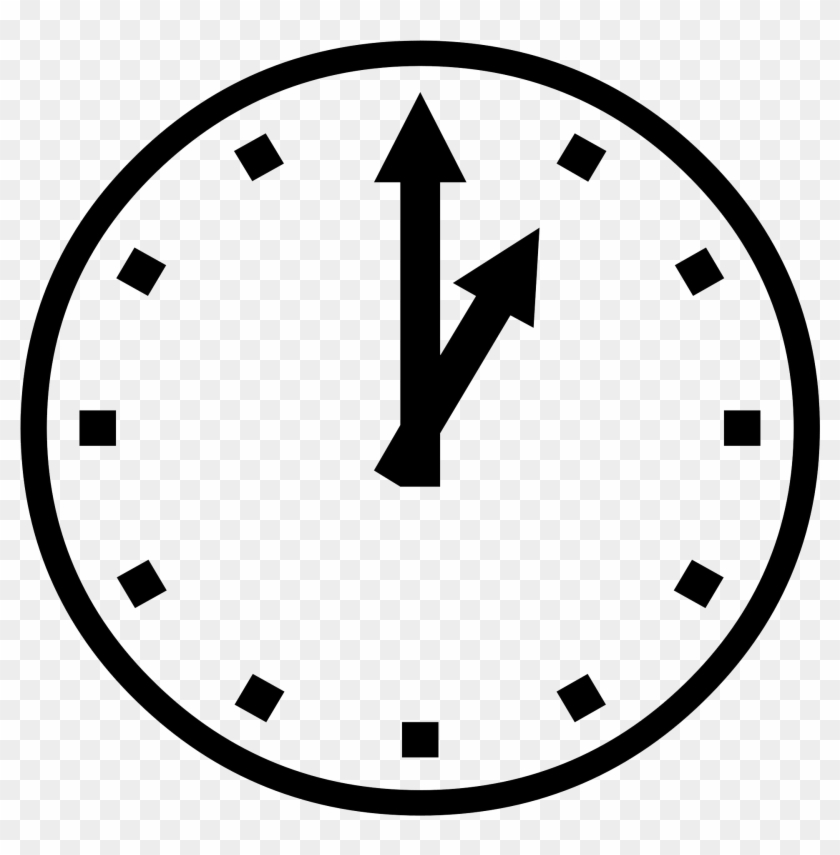 Clock Clipart Icon - Clock Icon Jpeg #877600
