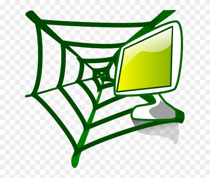 Computer, Green, Icon, Cartoon, Web, Theme, Apps - Web Design Clip Art #877609
