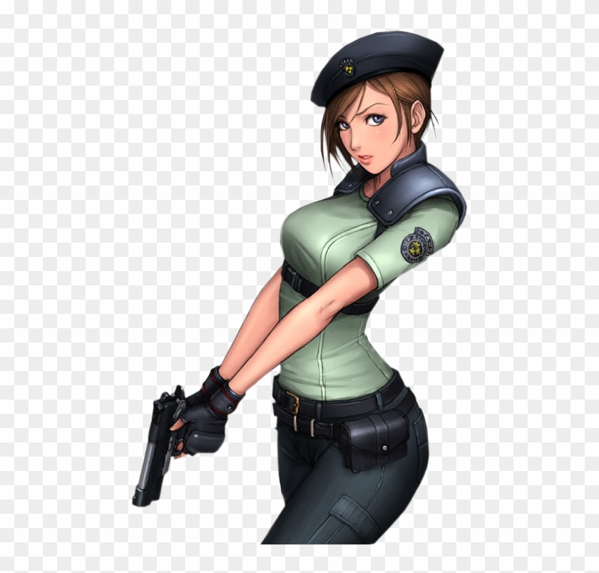 Policewoman By Justinijan Policewoman - Jill Valentine Anime #877648