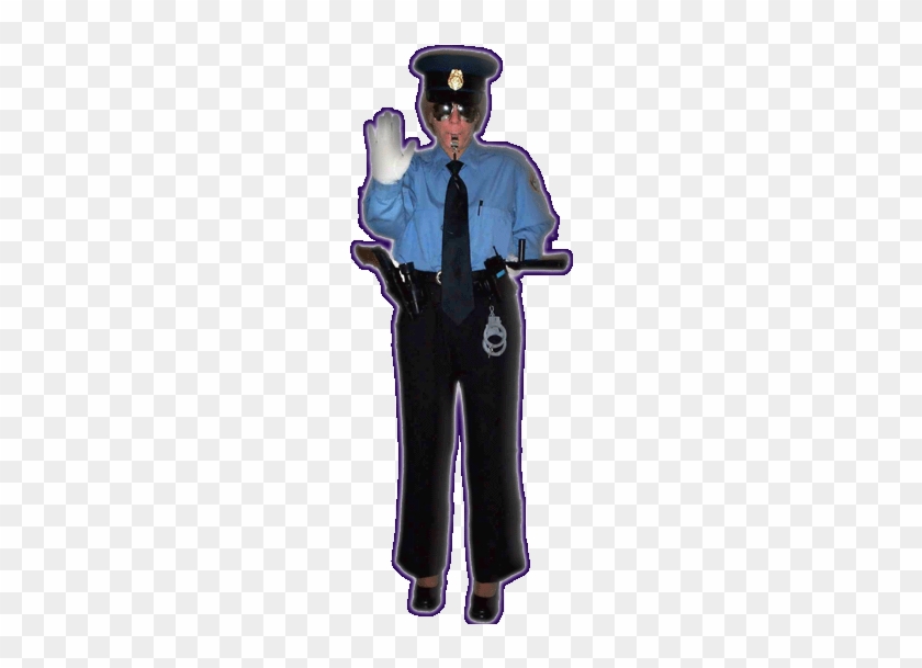 Female Police Officer - Cartoon #877663