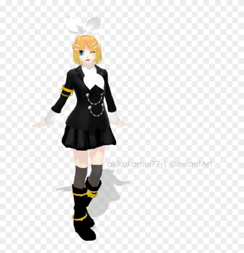 Pd Secret Police Kagamine Rin [update Dl] By Akikokamui97 - Police #877666