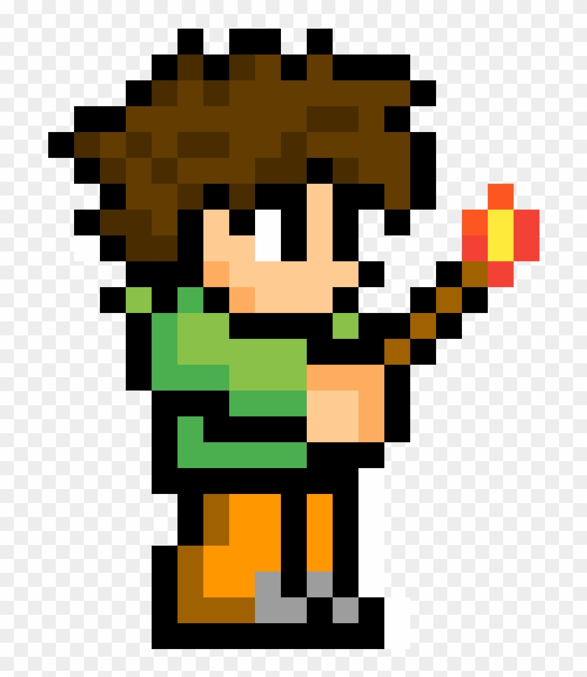 Pixilart Terraria Player By Lambert Rh Pixilart Com - Zombie Terraria #877669