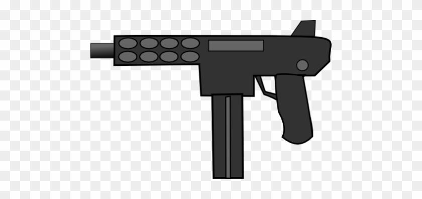 Gun Clipart - Assault Rifle #877671