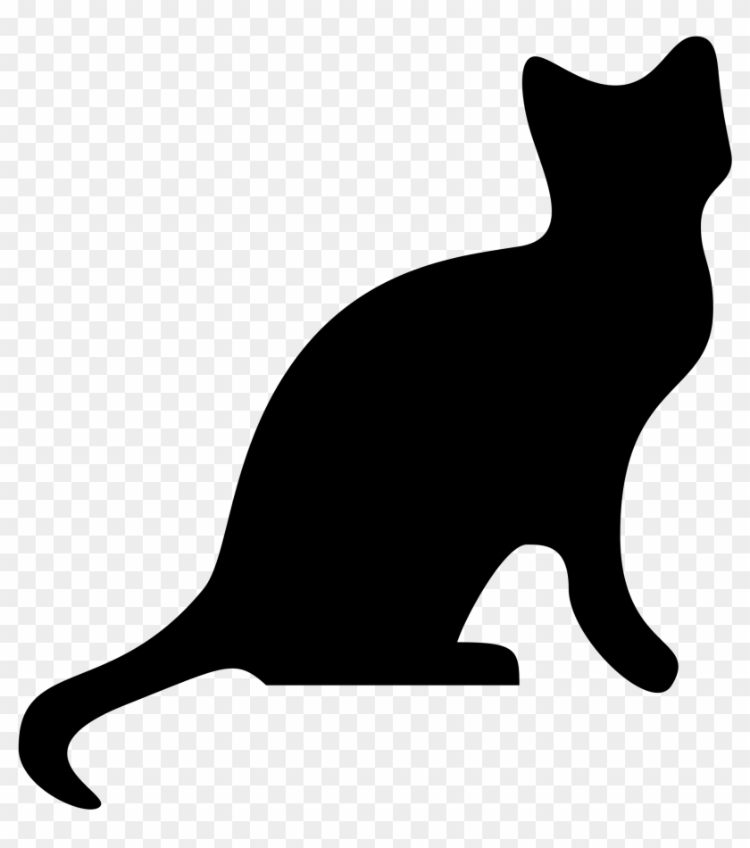 Liftarn Cat Silhouette Clip Art - Cat Silhouette Jpg #877686
