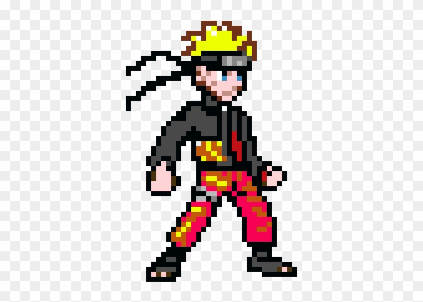 Pixel Clipart Naruto - Naruto Pixel Art #877751