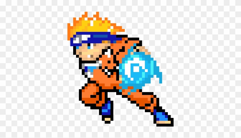 Pixel Clipart Naruto - Minecraft Pixel Art Naruto #877757