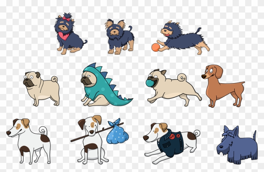 Dog Illustrations 29, Buy Clip Art - Cute Dog Stickers Printable #877760