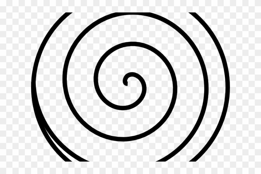 Spiral Clipart Big - Line Art #877956