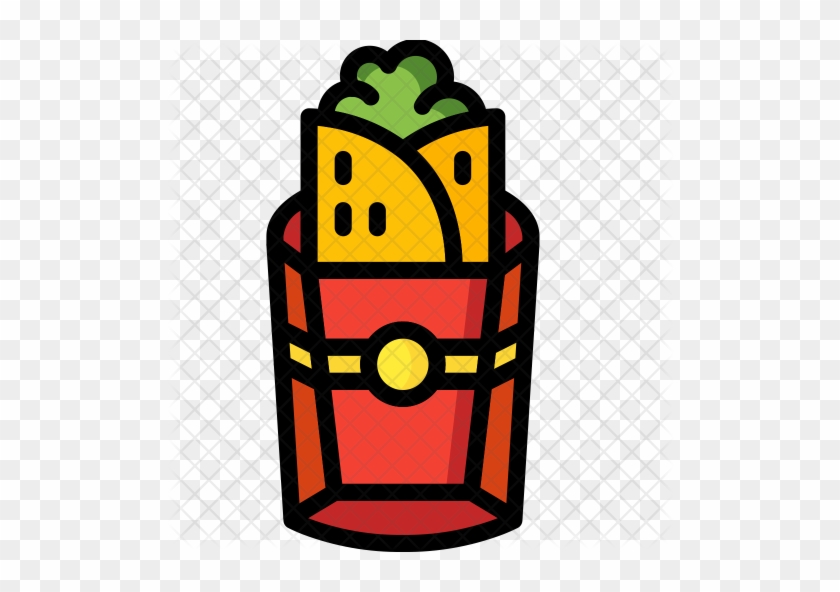 Burrito Icon - Food #878050