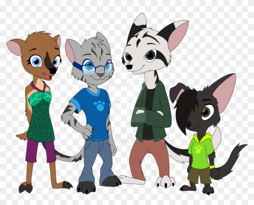 Zootopia Group Pic By Xelku9 - Zootopia Deer #878206