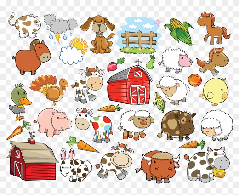 Cartoon Animals Vector Free Download - Animals Vector Free Download #878216