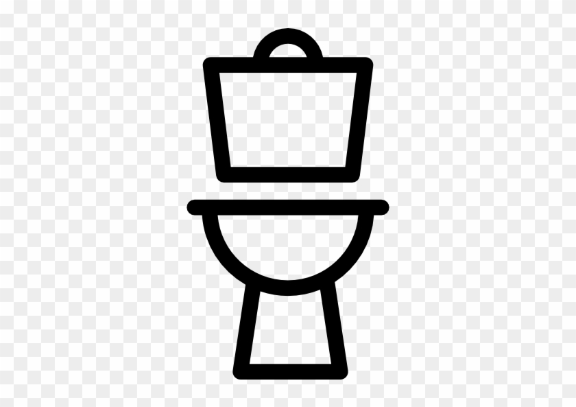 Toilet Free Icon - Inodoro Dibujo Png #878272