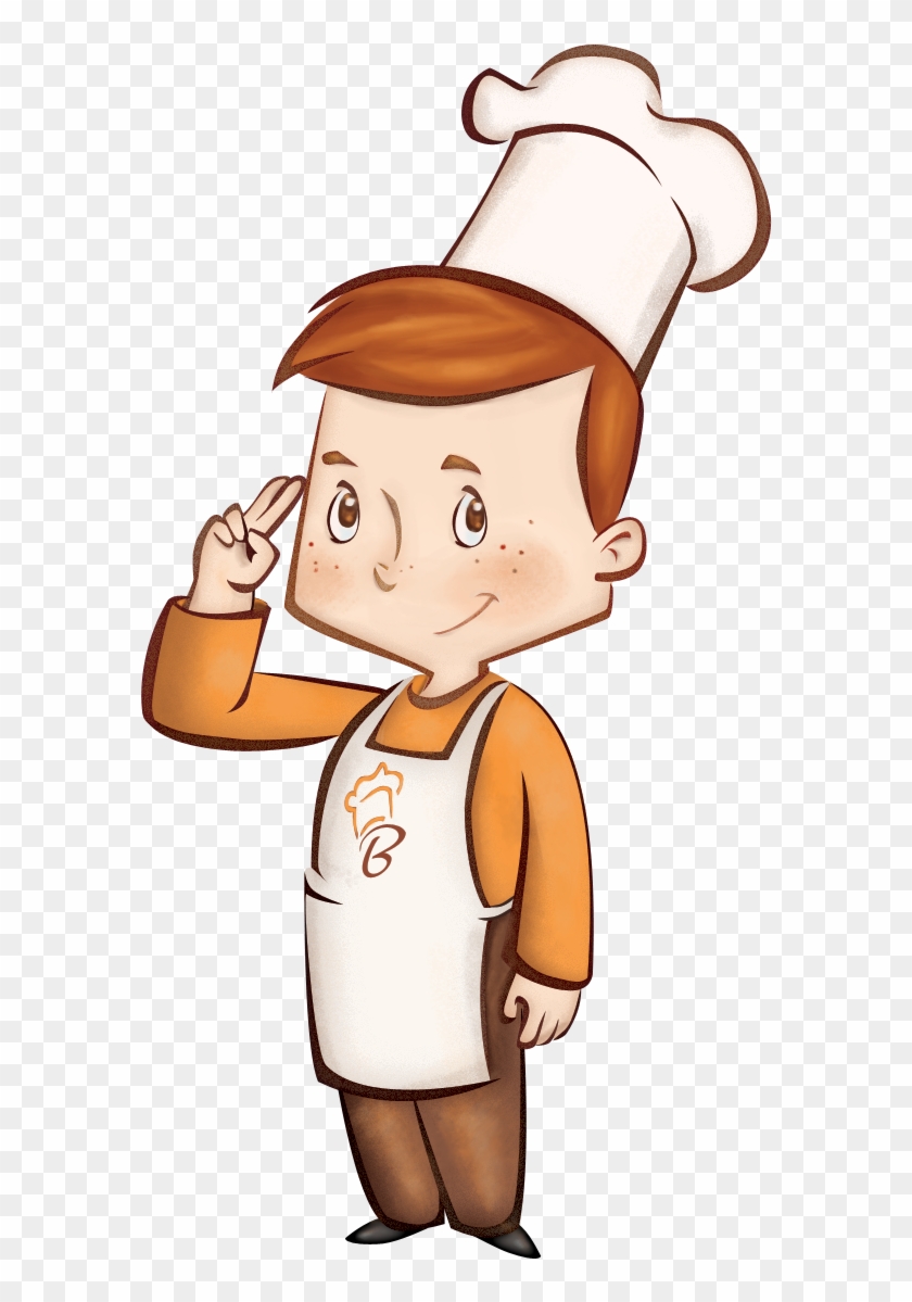 Created A Super Cute Trademarked Character For Baker - Baker Cartoon Png #878353