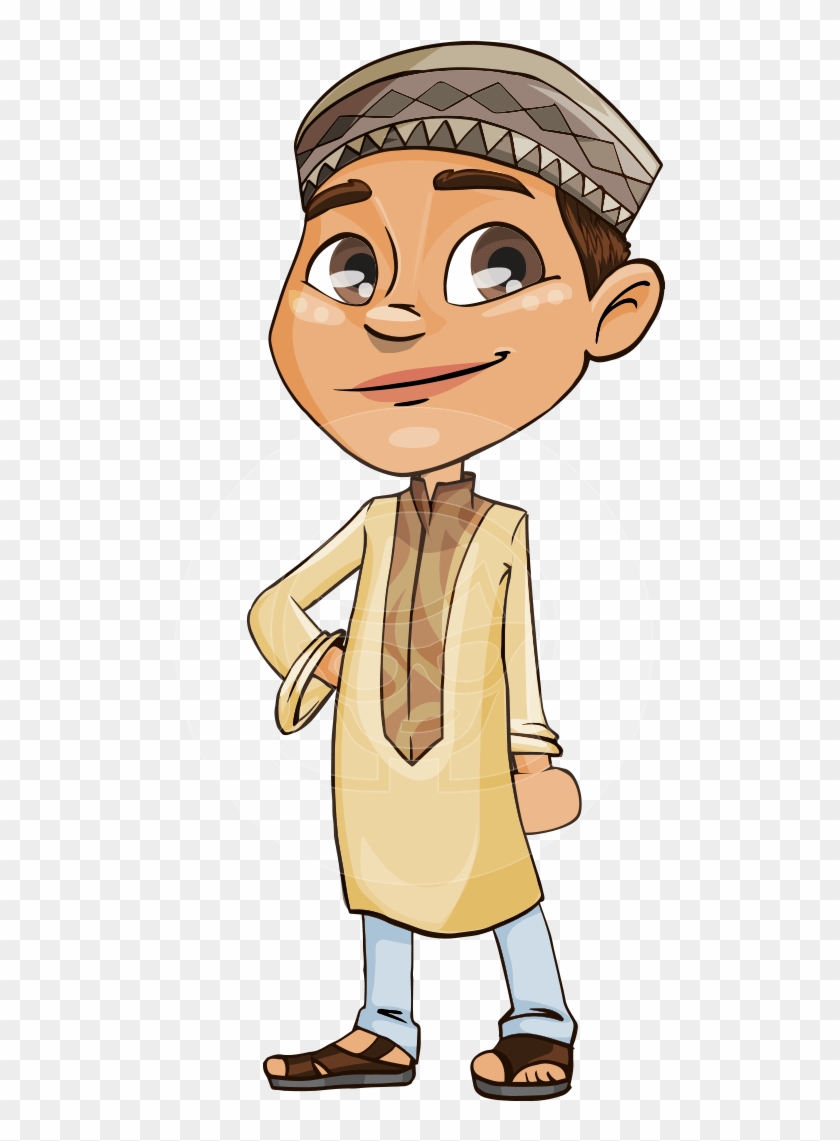 Akeem The Wise Arabic Boy - Child Muslim Png #878369