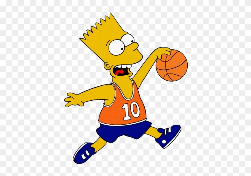 The Simpsons What Sport Do You Thin Bart Simpson Should - Bart Simpson Basketball #878505