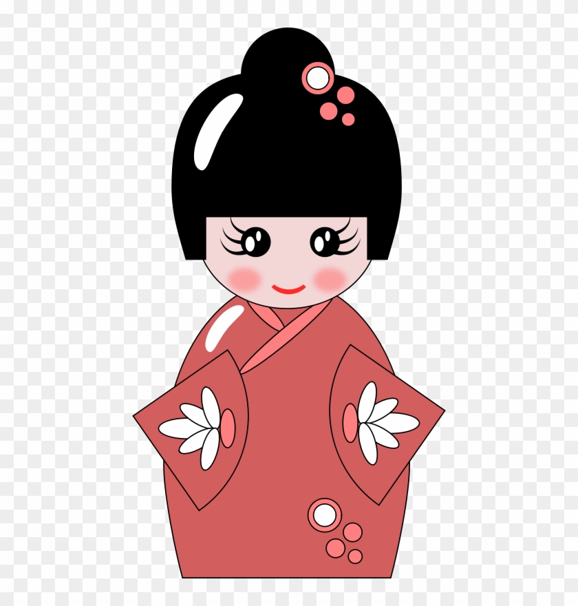 Japanese Girl Cartoon Clip Art #878572