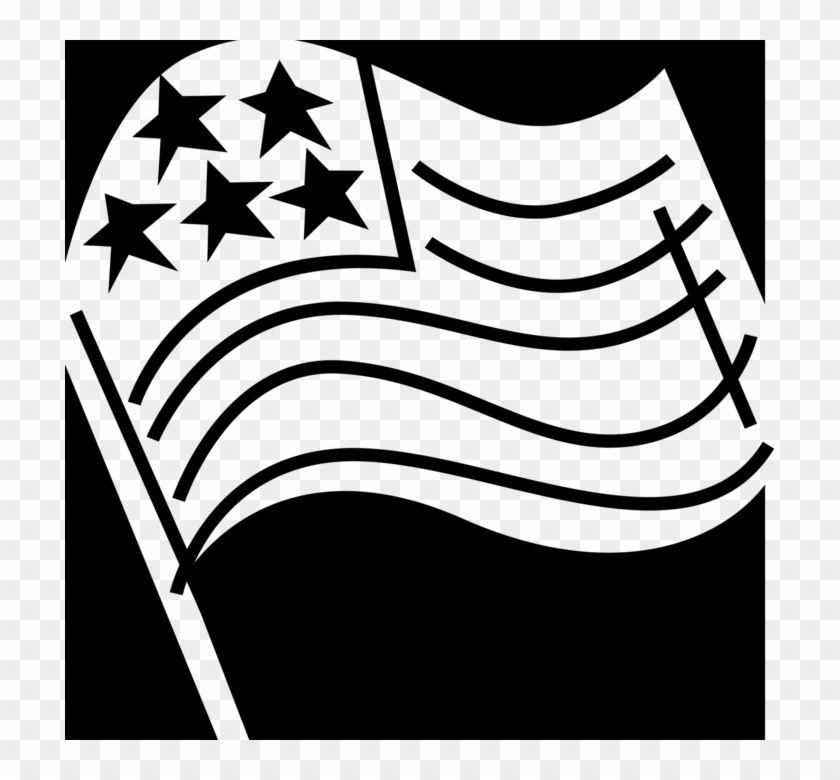 Vector Illustration Of Usa Stars And Stripes American - Vector Illustration Of Usa Stars And Stripes American #878579