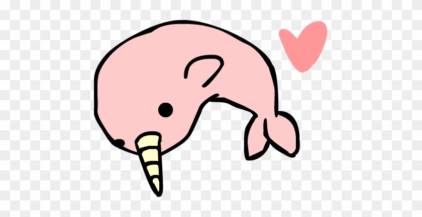 Narwhal Clipart Cute - Cute Narwhal Clipart Png #878629
