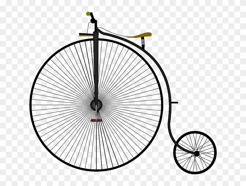 Ordinary Penny-farthing, High Wheel, High Wheeler, - Vintage Unicycle #878685