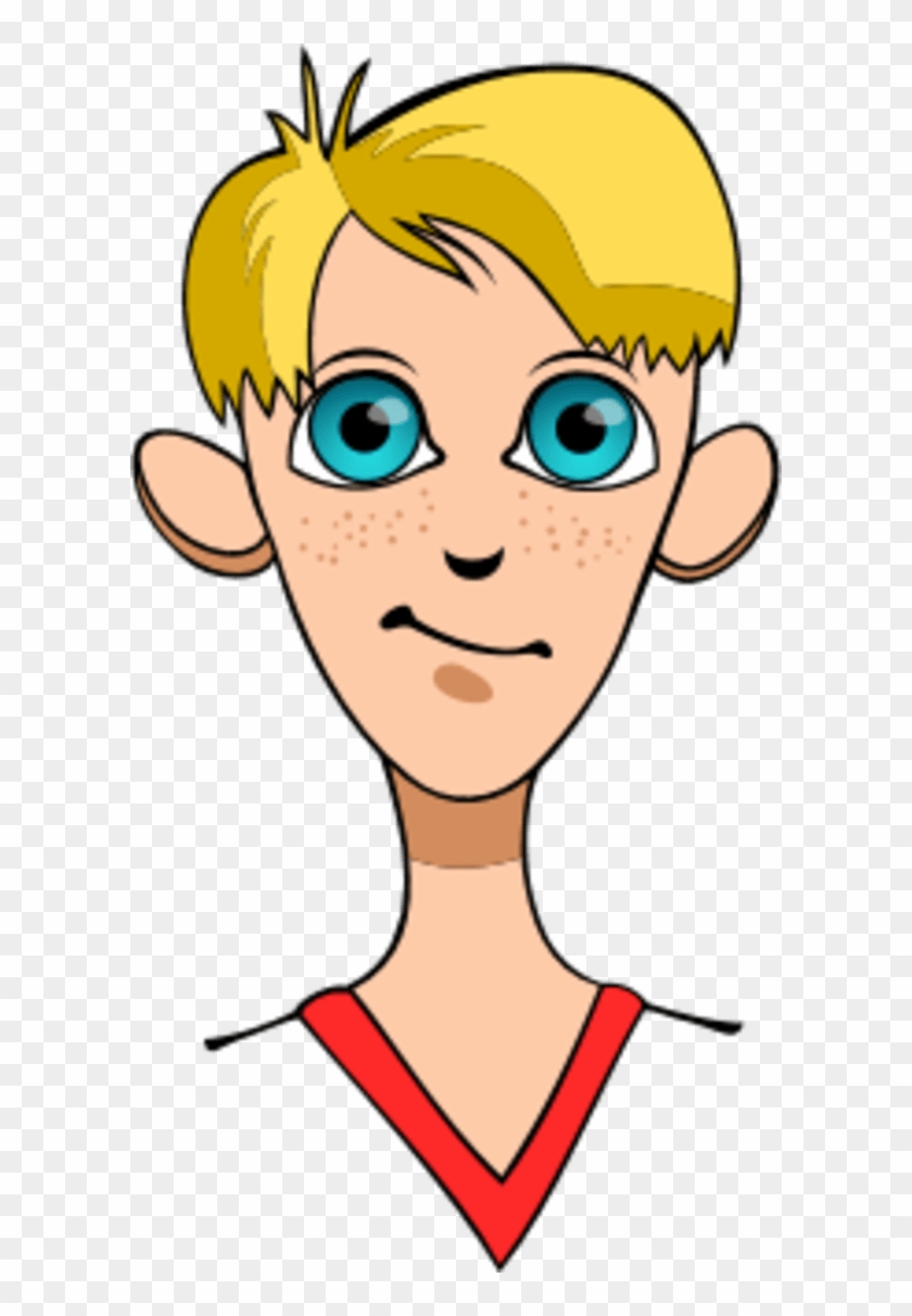 Blonde Hair Blue Eyes Clipart - Blonde Hair Boy Cartoon - Free Transparent  PNG Clipart Images Download