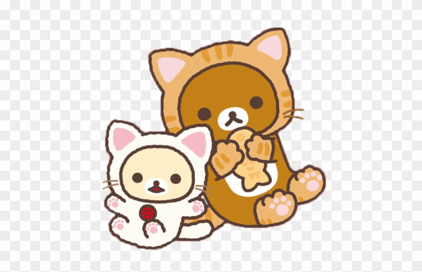 Rilakkuma Transparent Tumblr - リラックマ 猫 #878724