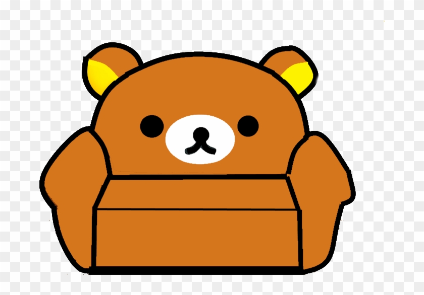 Rilakkuma Chair By Akaichounokoe - Trnsparent Gifs #878773