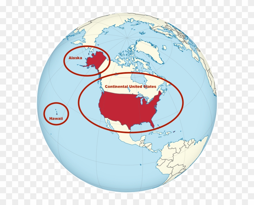 Picture - United States Regions On Globe #878783