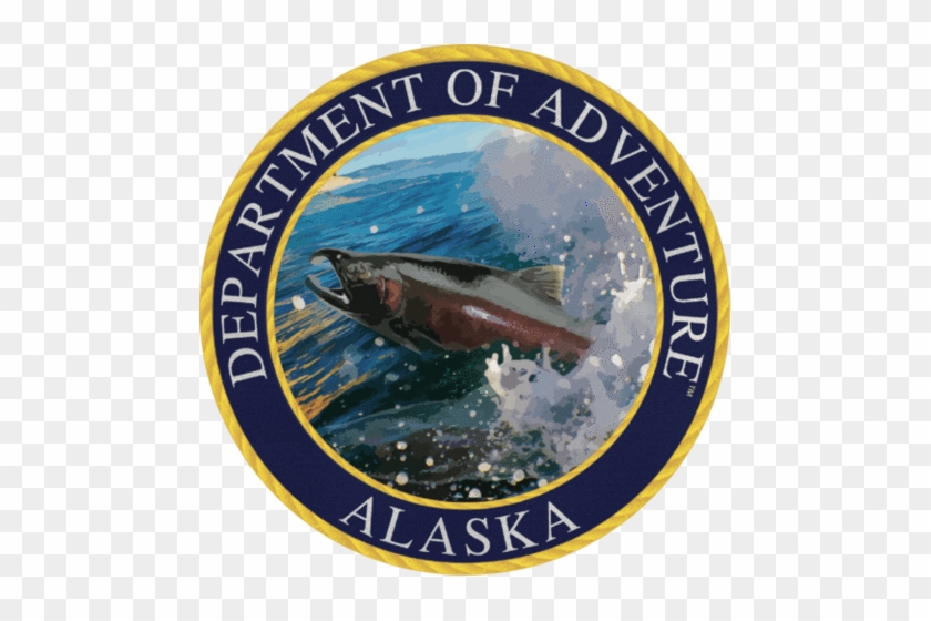 Alaska Department Of Adventure Sticker - Heartsticker.com Kansas Department Of Adventure Sticker #878803