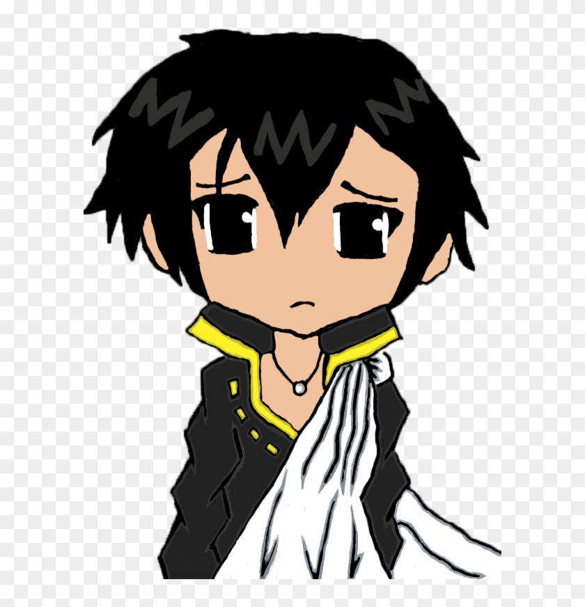 Zeref Chibi Fairy Tail By Angelxllover Clipart Free - Fairy Tail Chibis De Zeref #878953