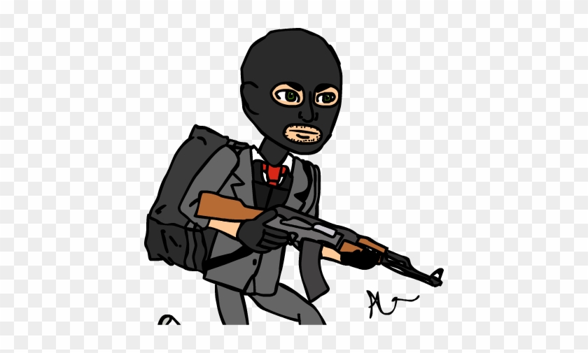 terrorist clipart