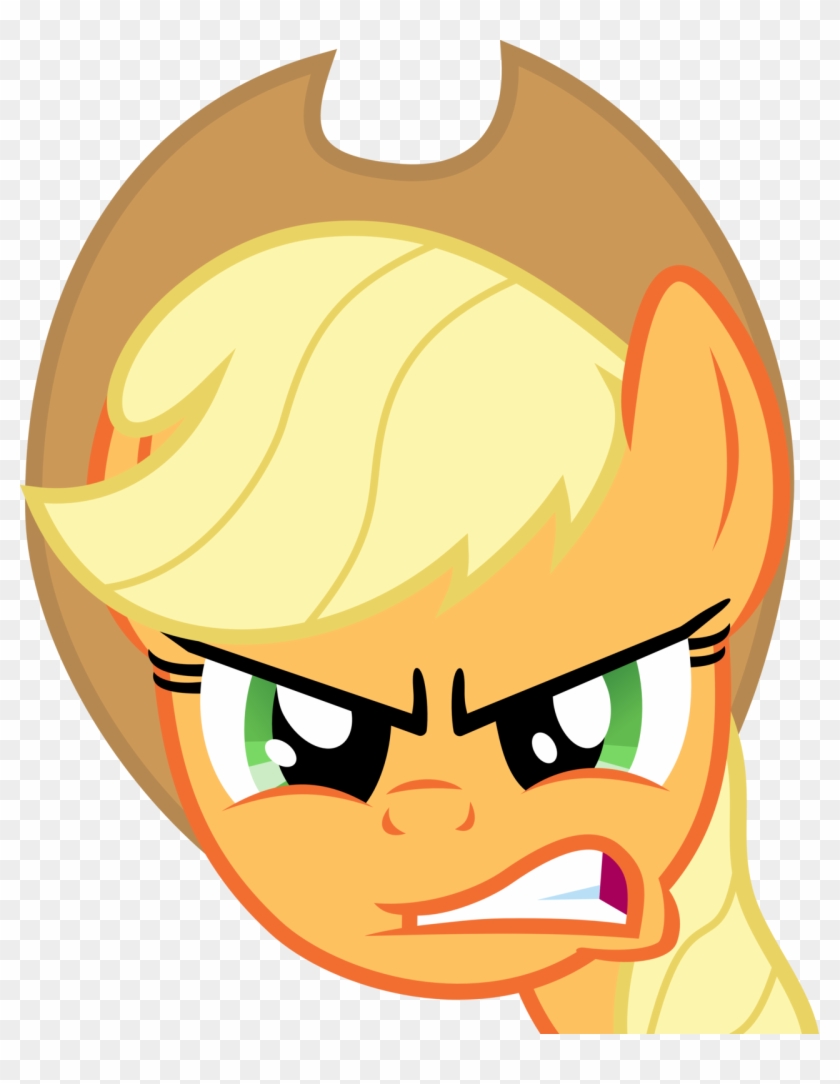 applejack angry vector