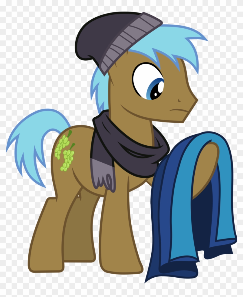 Frownfactory, Background Pony, Beanie, Clothes, Earth - Cartoon #879015