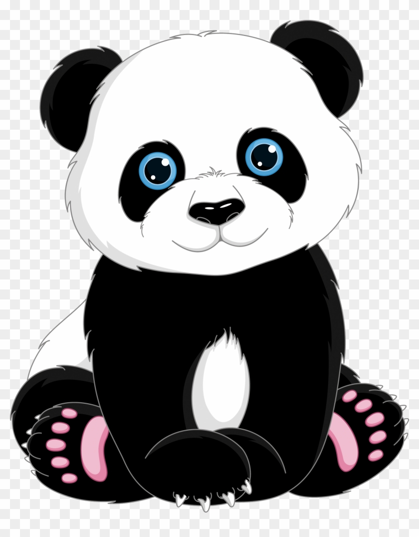 Giant Panda T-shirt Cuteness Clip Art - Cute Cartoon Panda Bear #879017