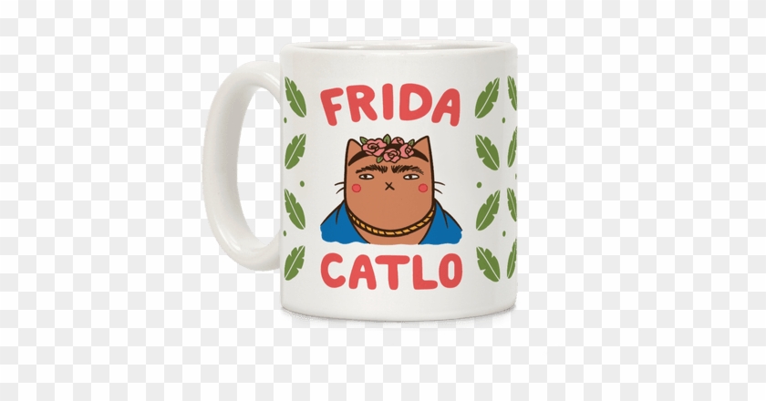 Frida Catlo Coffee Mug - T-shirt #879150