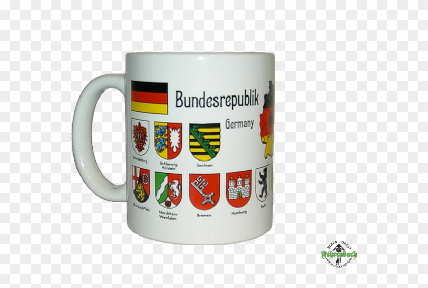 German Map Coffee Mug #879186